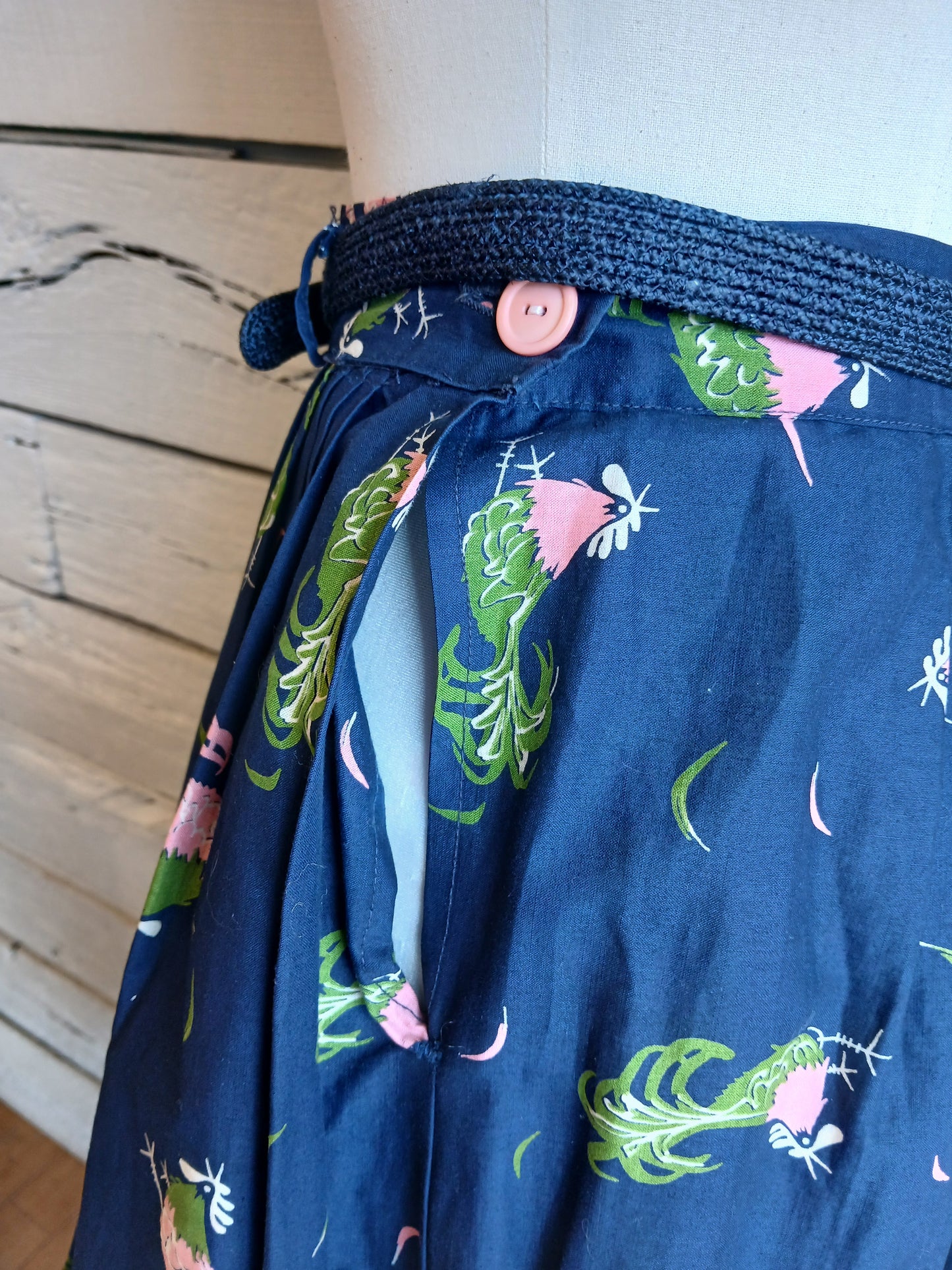 1950s Atomic Chicken Skirt
