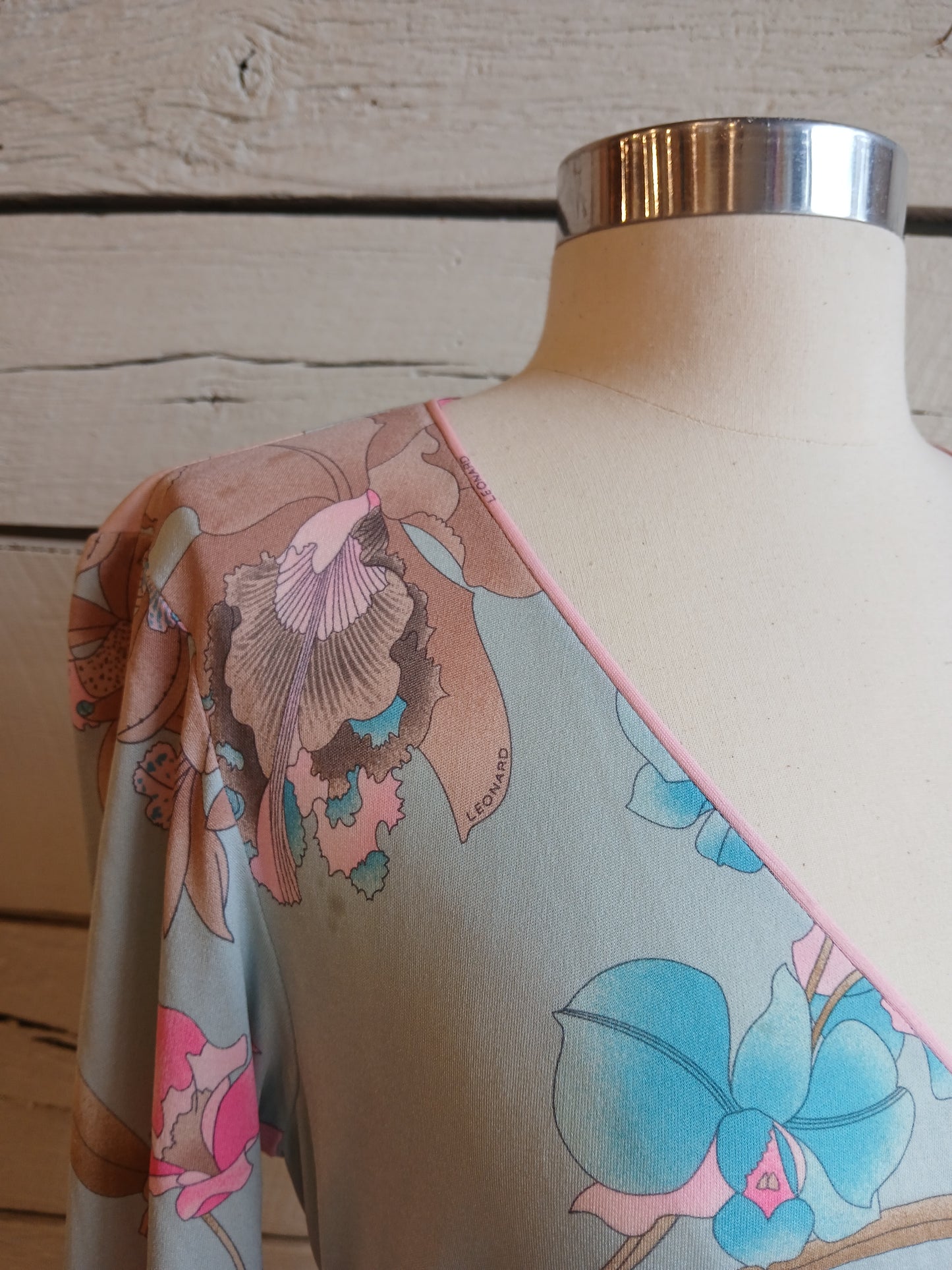 1970s Leonard Paris Dress
