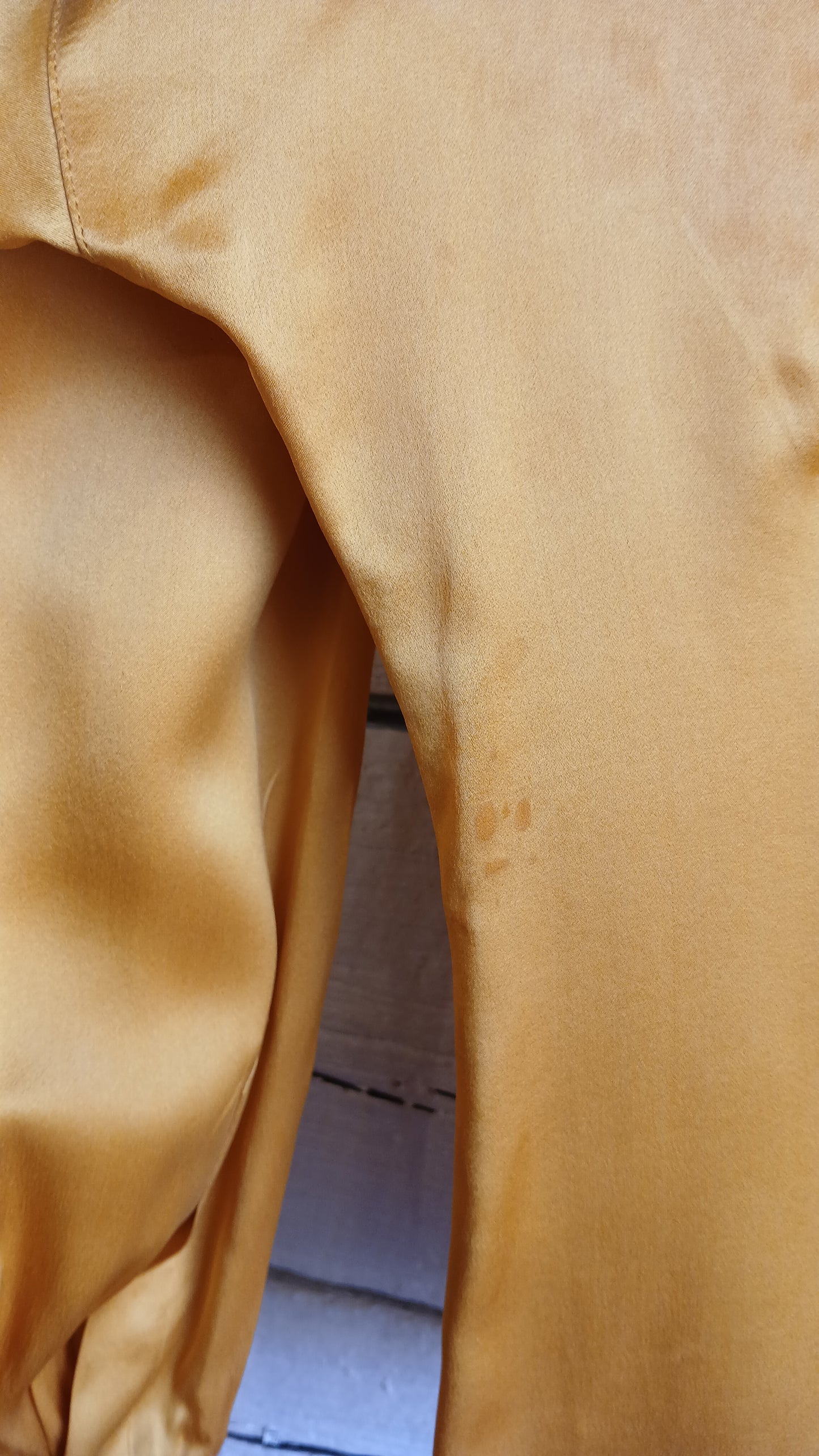 1990s Gold Escada Blouse
