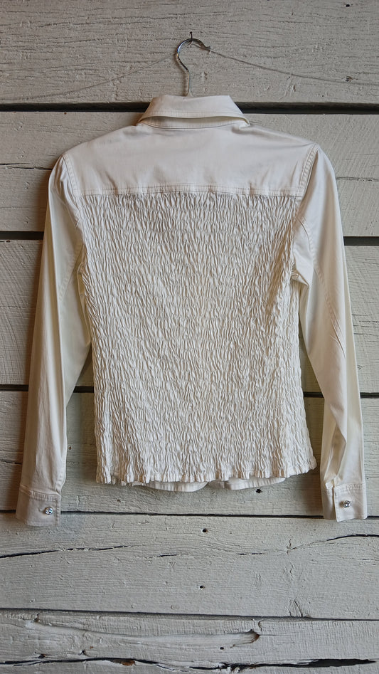 2000s Shirred Blouse Escada