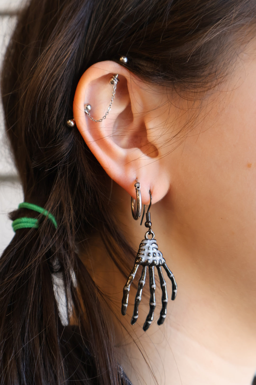 Skeleton Hand Earrings