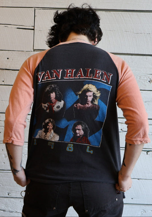 1984 Van Halen Baseball Tee