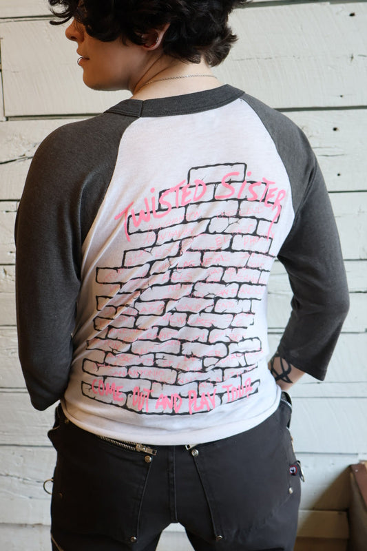 1985 Twisted Sister Come Out and Play Tour Tee