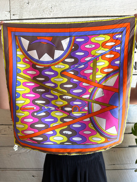 1960s Emilio Pucci scarf