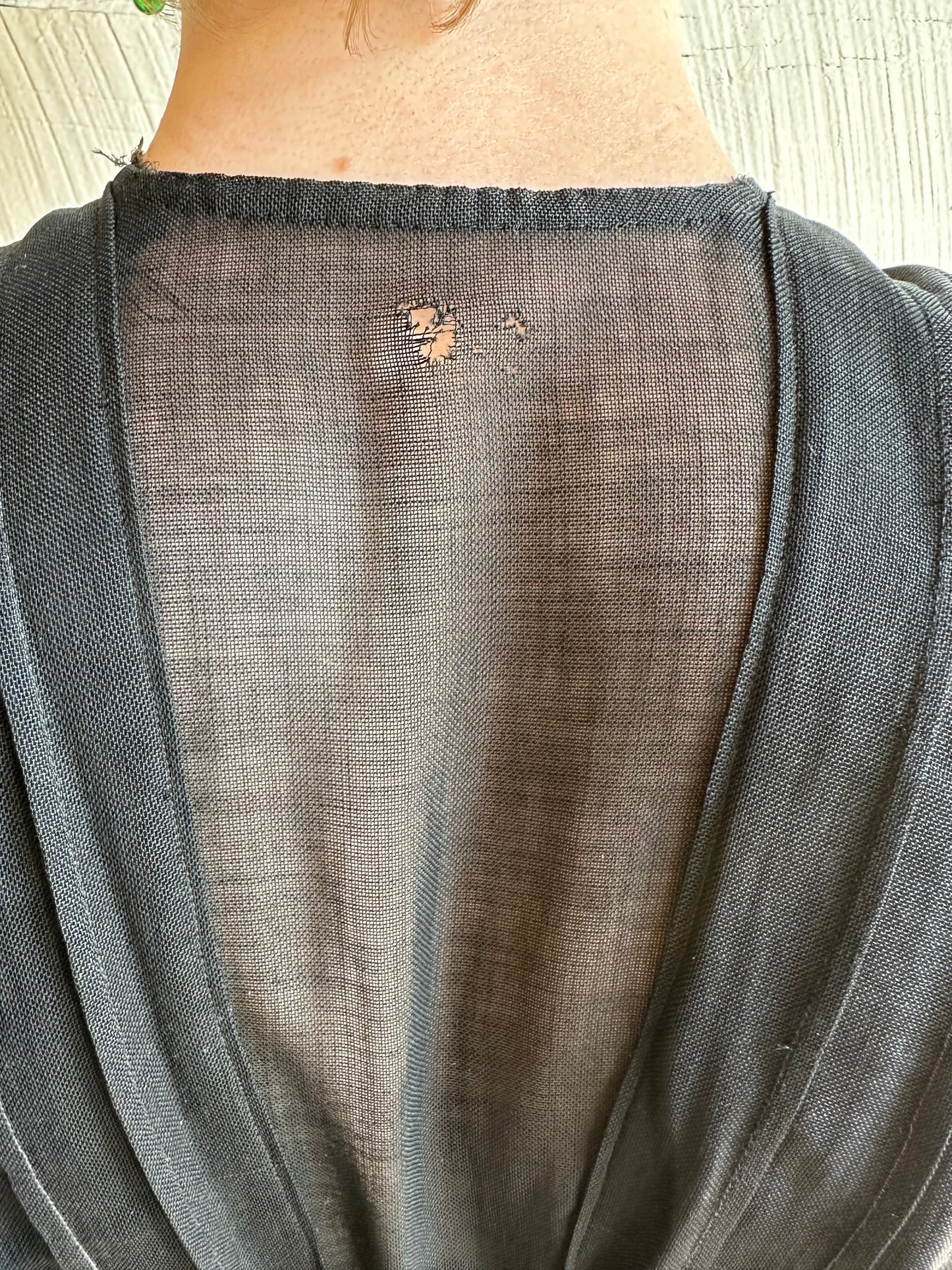 Antique Edwardian sheer day dress
