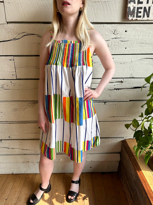 1973 Marimekko striped dress