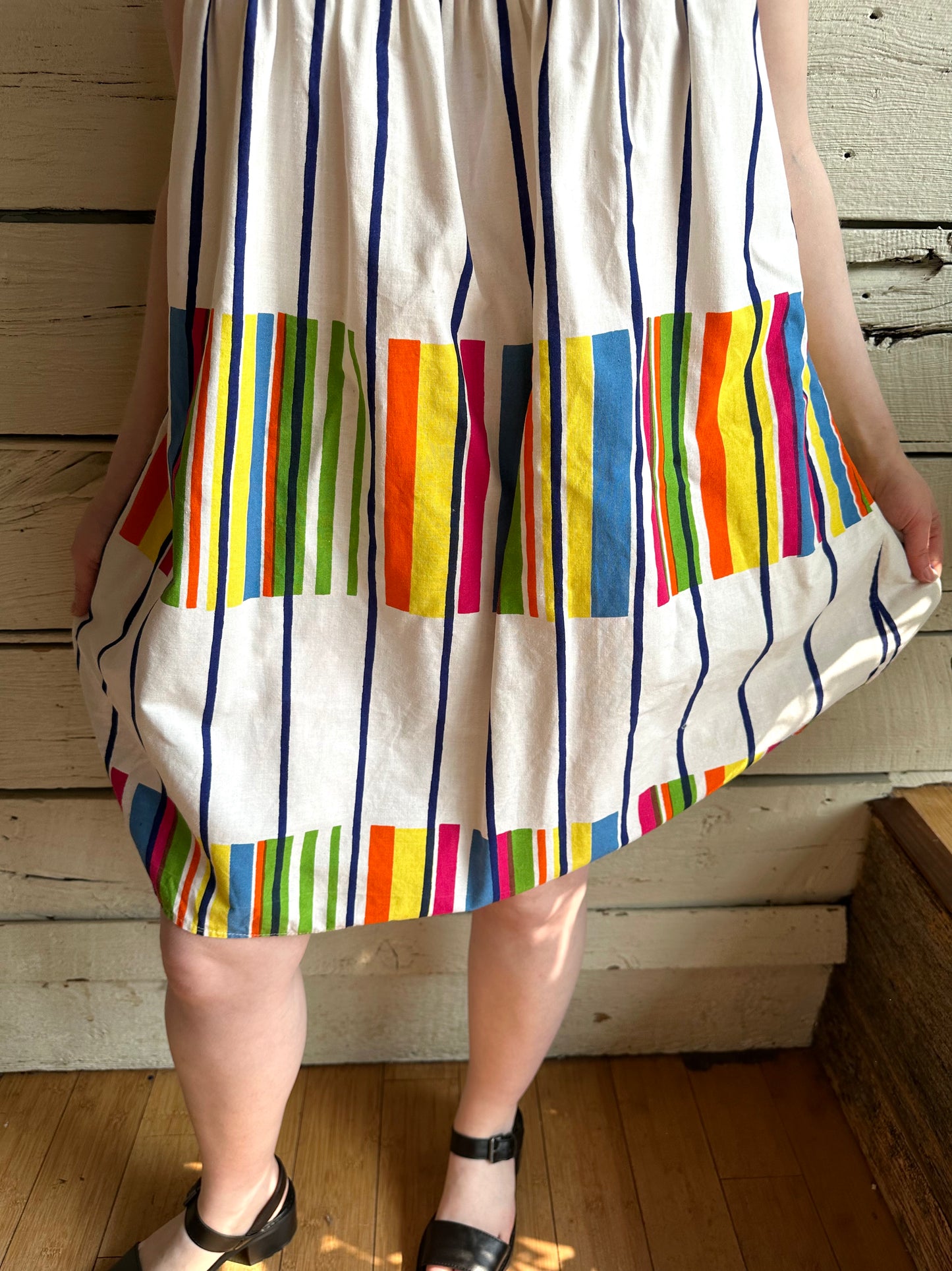 1973 Marimekko striped dress