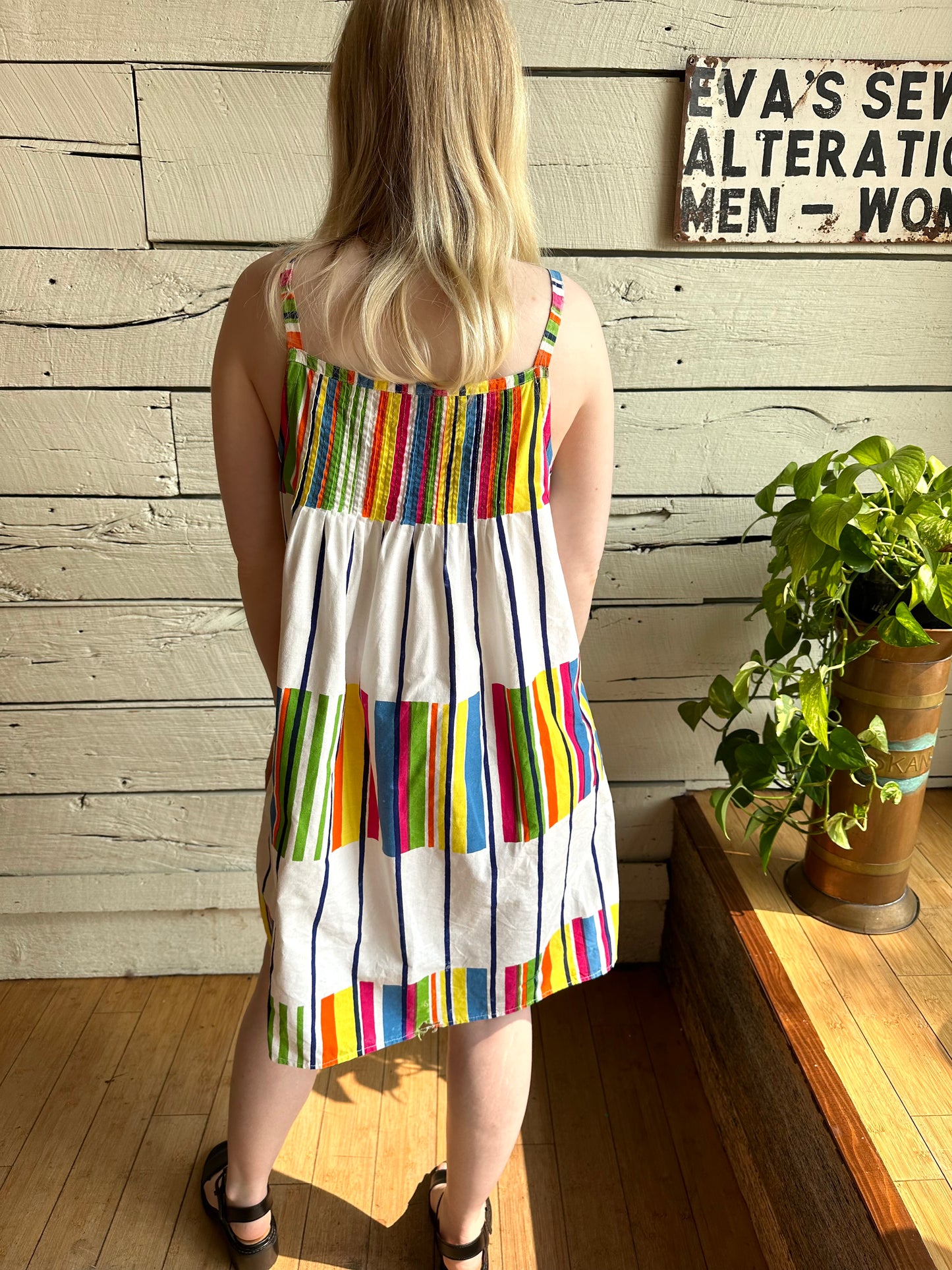 1973 Marimekko striped dress