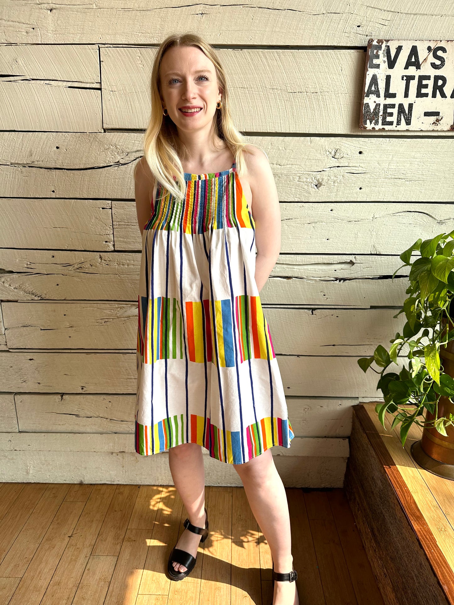 1973 Marimekko striped dress