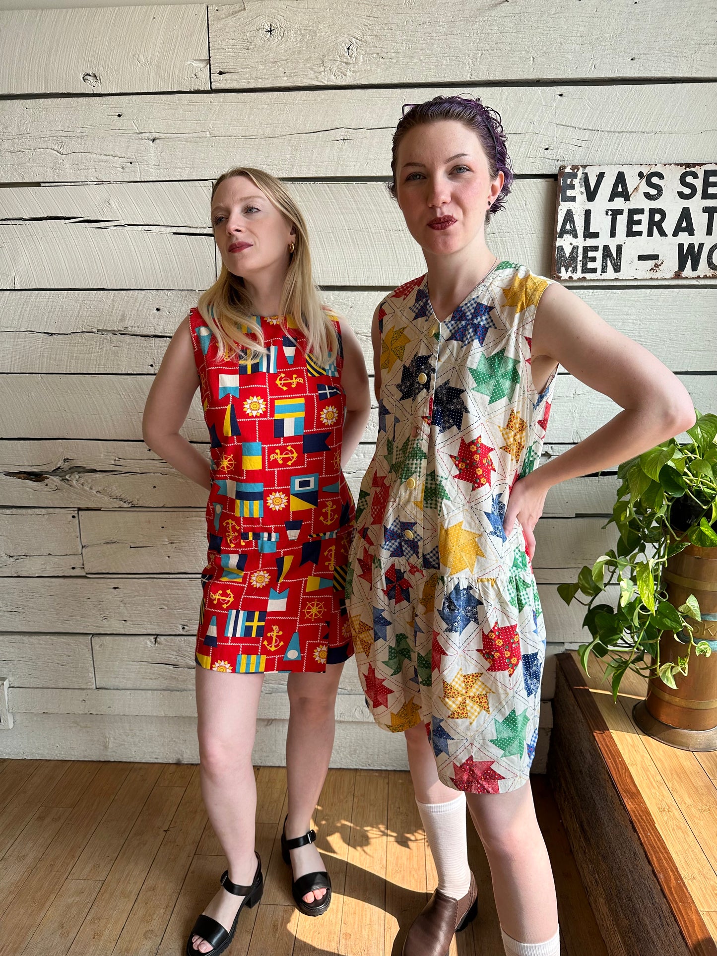 1960s sailing romper