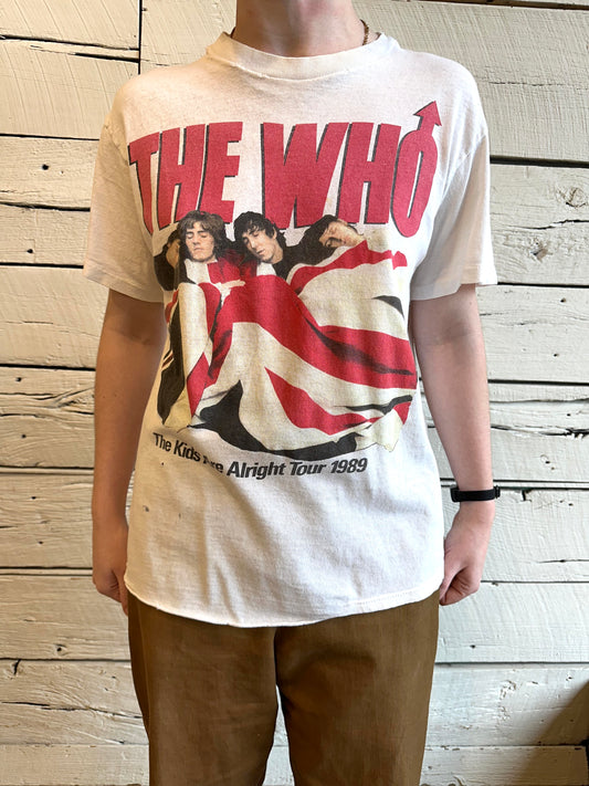 1989 The Who The Kids Are Alright Tour t-shirt