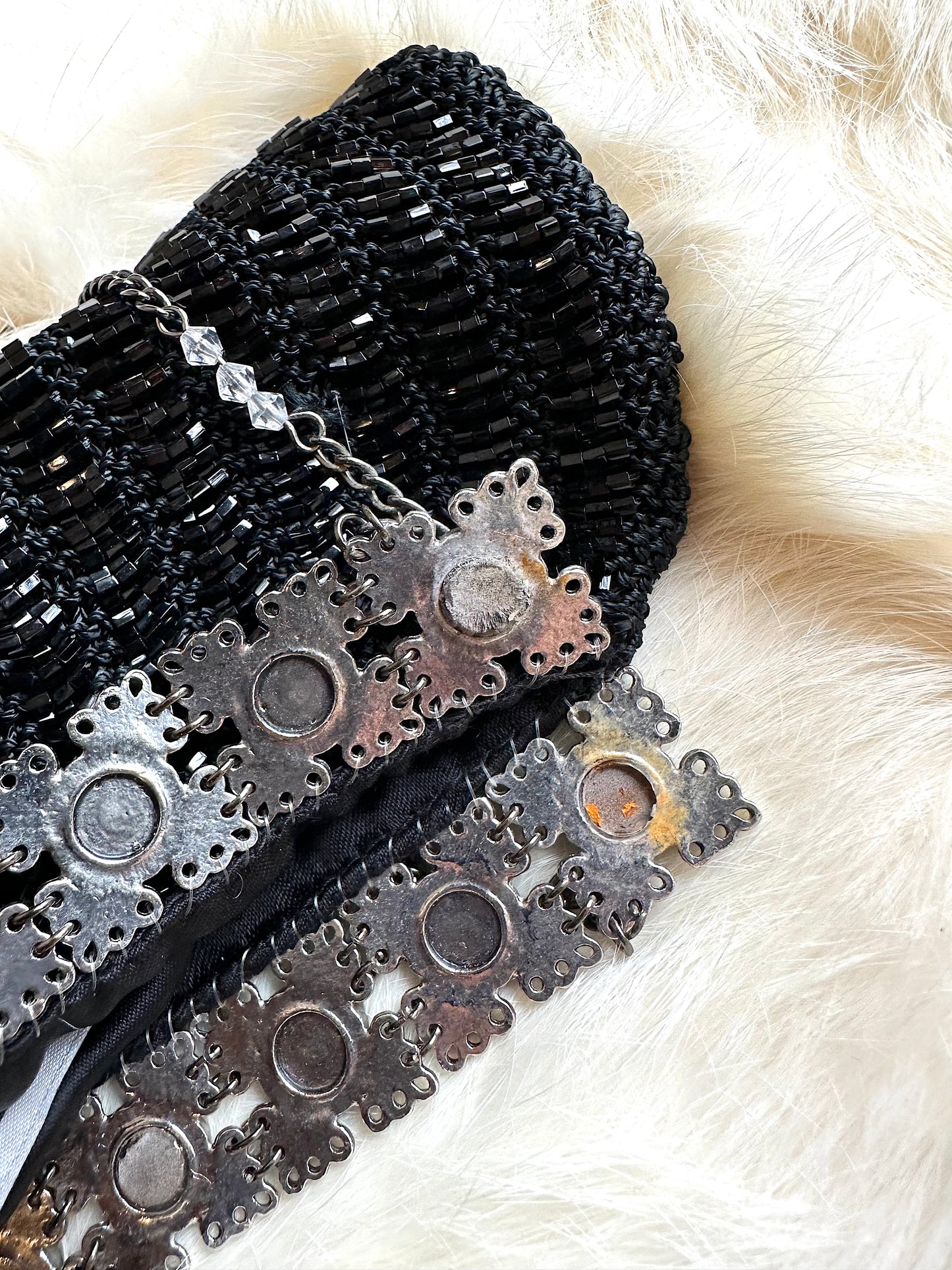 1990s La Regale beaded bag