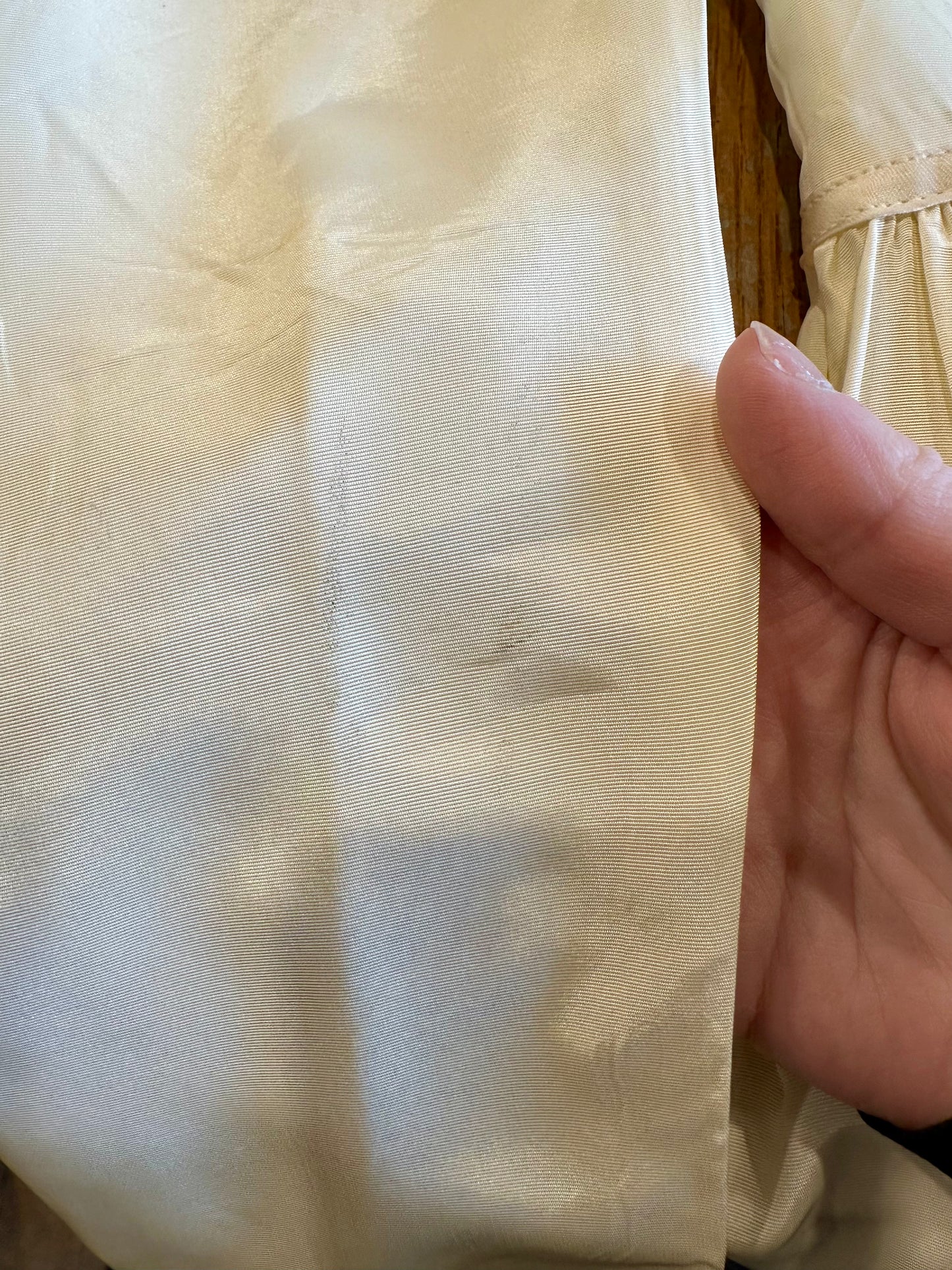 1980s Gunne Sax cream party dress