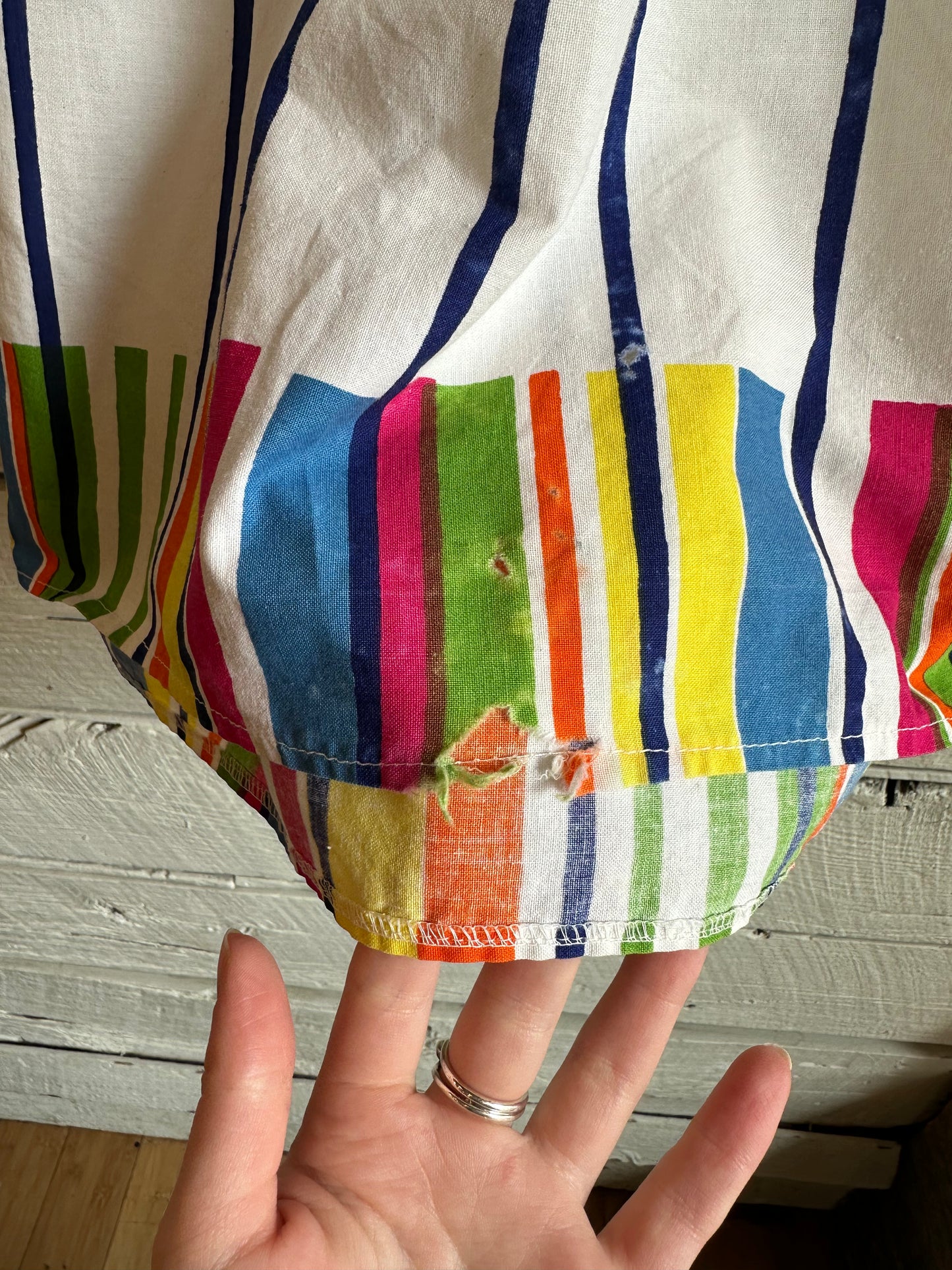 1973 Marimekko striped dress
