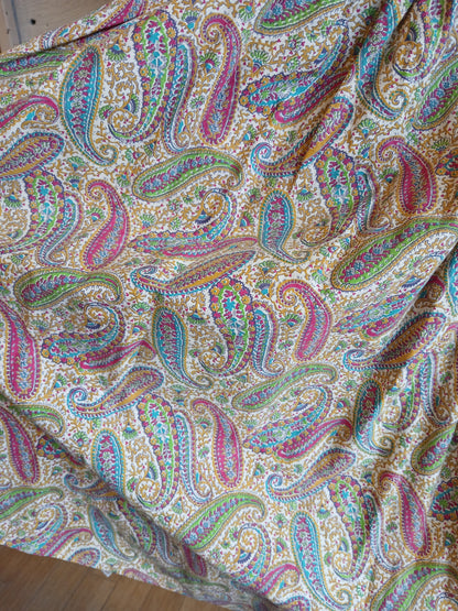 1950s Paisley Skirt