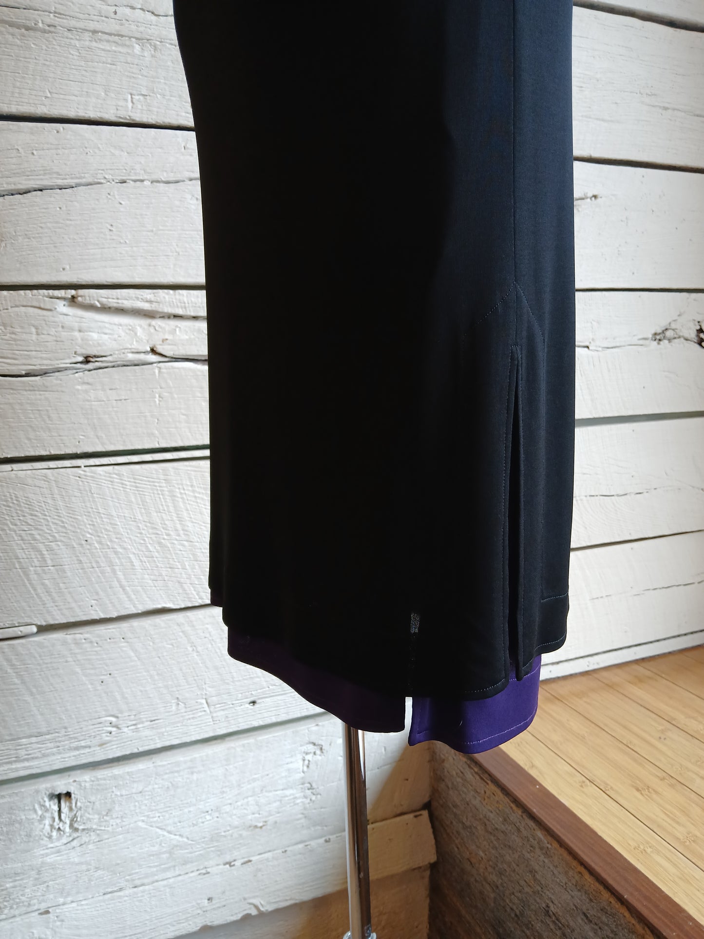 1980s Asymmetrical Jean Muir Cocktail Dress