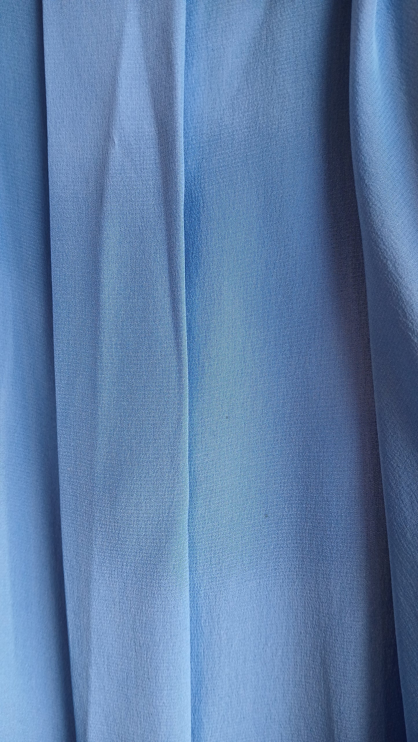 1980s YSL Baby Blue Pussy Bow Blouse