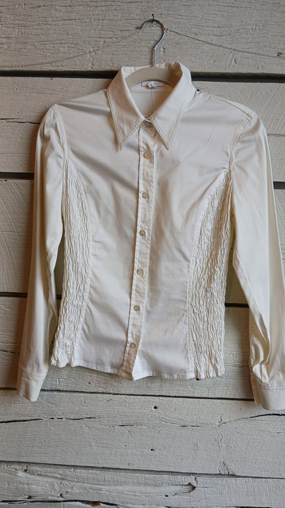 2000s Shirred Blouse Escada