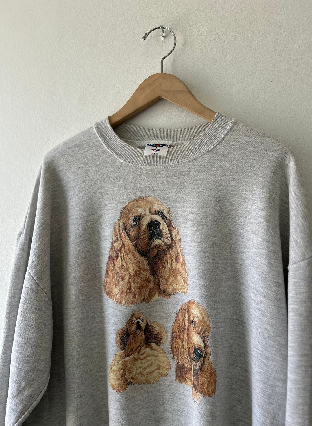 Cocker Spaniel Graphic Crew Neck