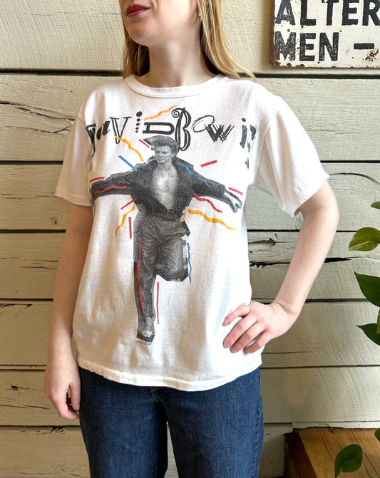 1987 David Bowie The Glass Spider Tour t-shirt