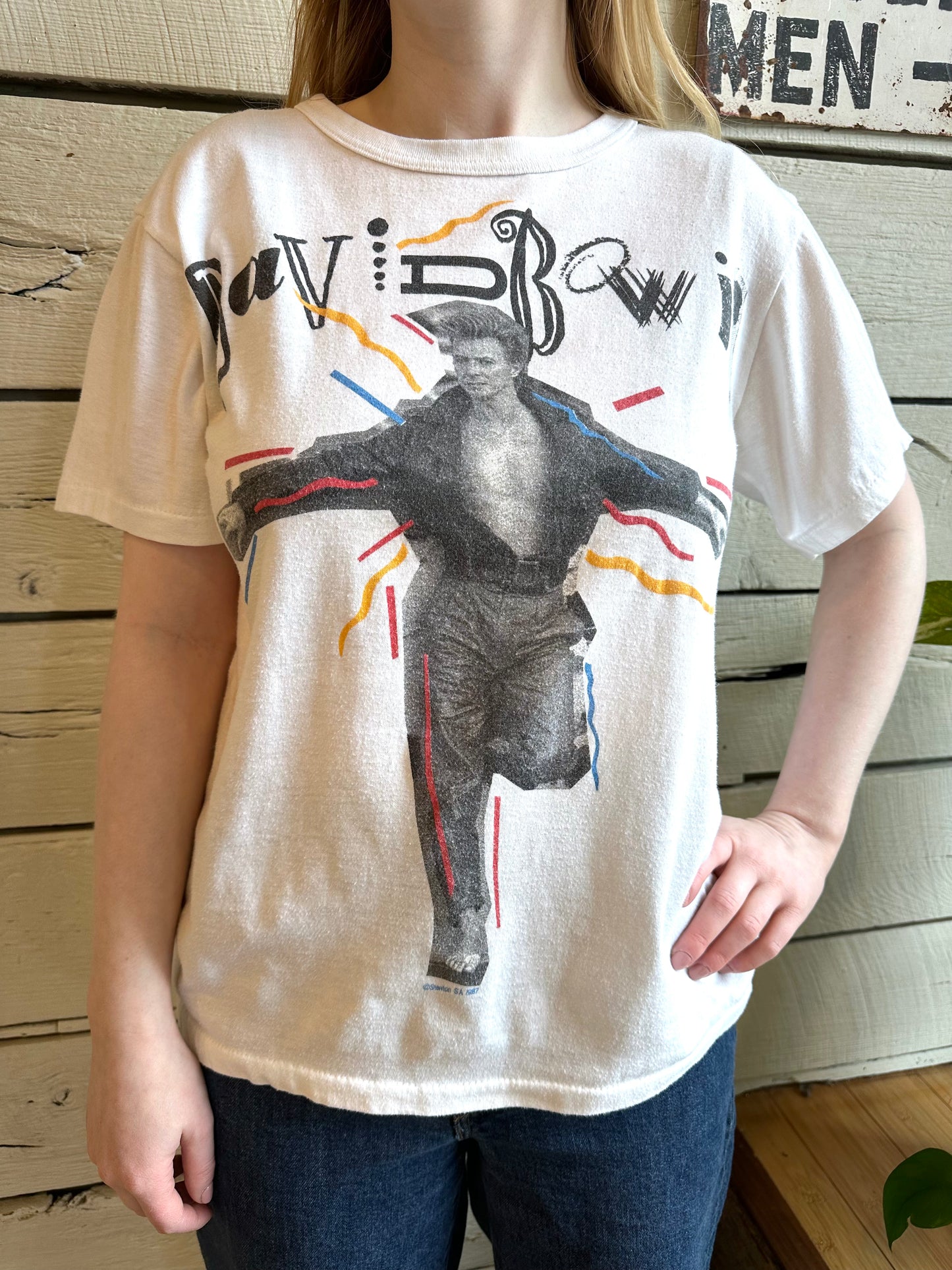 1987 David Bowie The Glass Spider Tour t-shirt