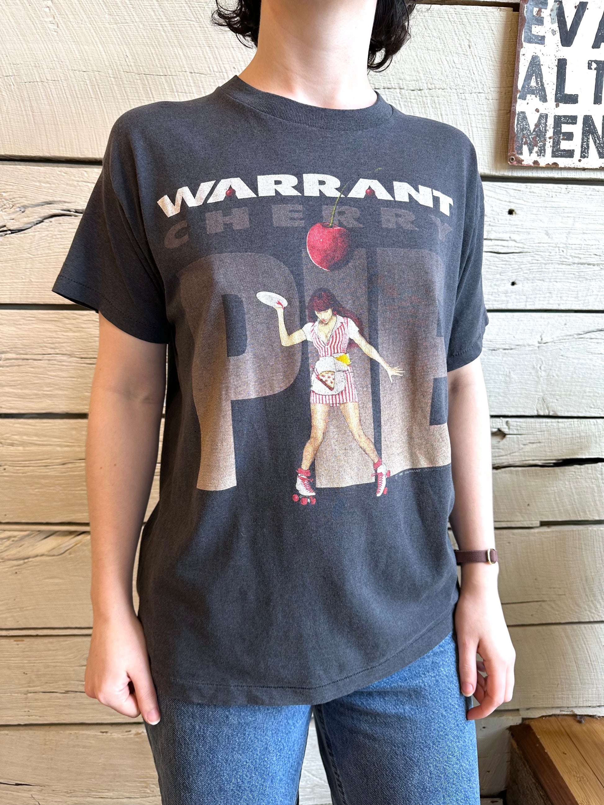 Warrant Cherry Pie Album Cover Art Waitress Men's T - Foto 4