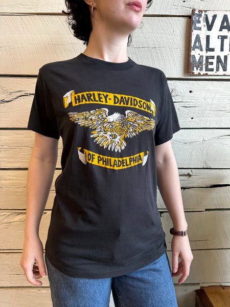 1980s Harley Davidson of Philadelphia t-shirt