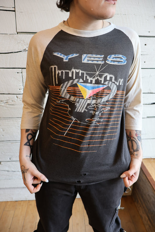 1984 YES Baseball Tee