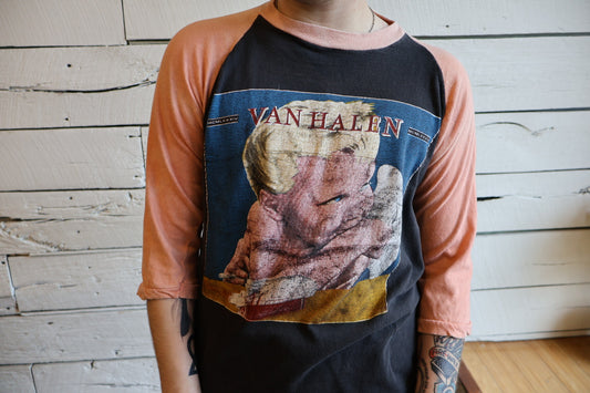 1984 Van Halen Baseball Tee