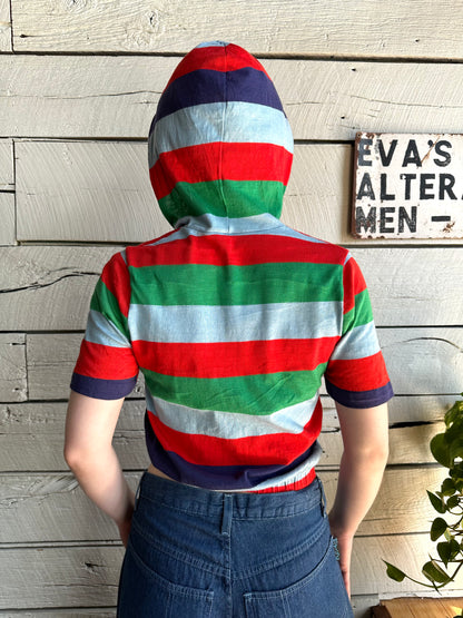 1960s/1970s striped cotton top