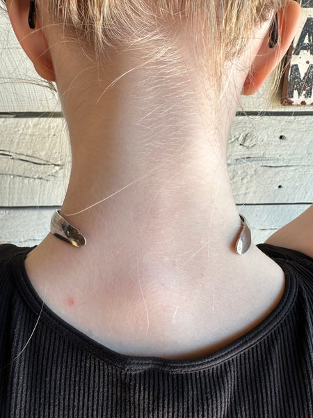 Vintage sterling silver choker
