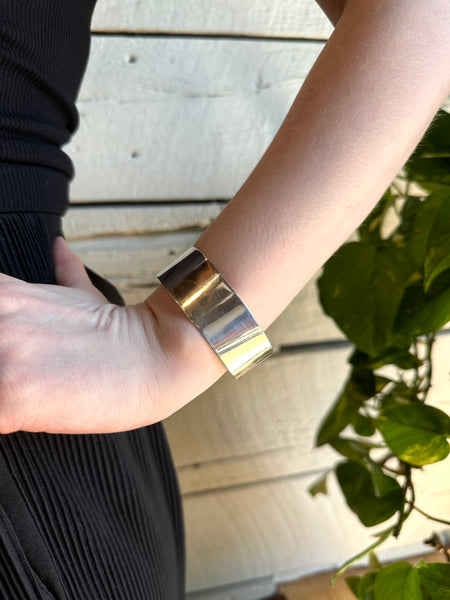 Vintage sterling silver cuff