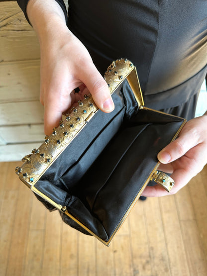 1950s/1960s alligator handbag