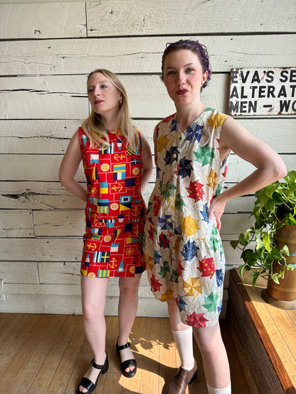 1960s sailing romper
