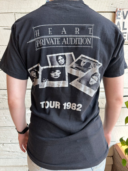 1982 Heart Private Audition Tour t-shirt