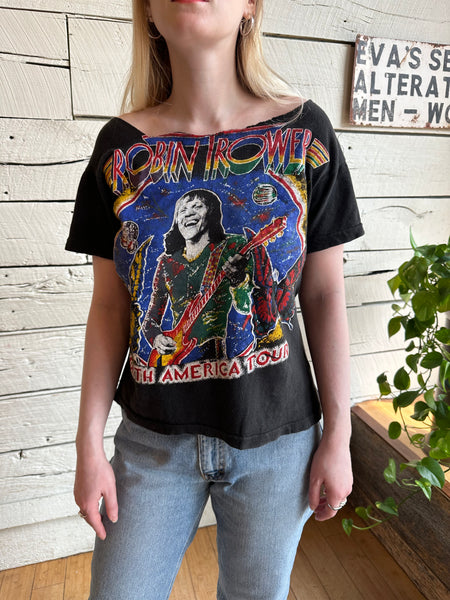 1980 Robin Trower Victim of Love Tour t-shirt