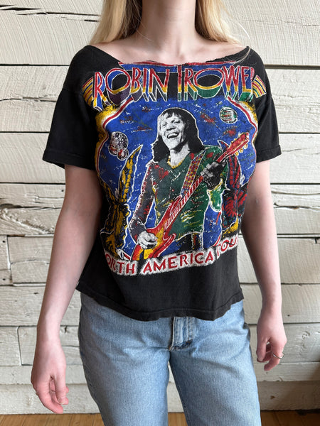 1980 Robin Trower Victim of Love Tour t-shirt