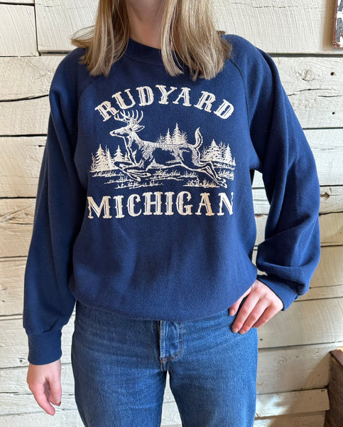 1980s Rudyard Michigan sweatshirt