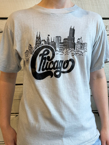 1980s Chicago skyline t-shirt