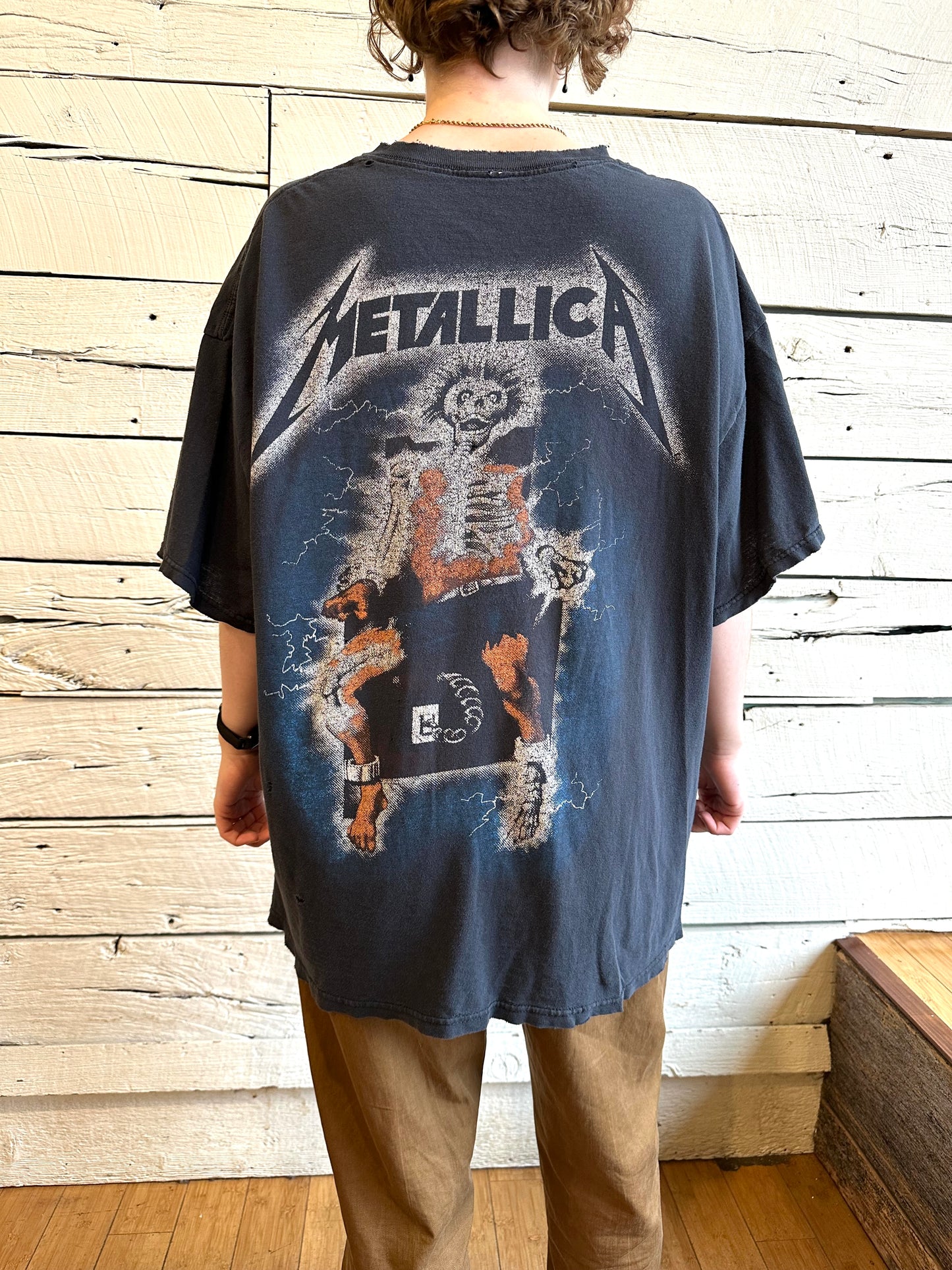 1990s Metallica Ride The Lightning t-shirt