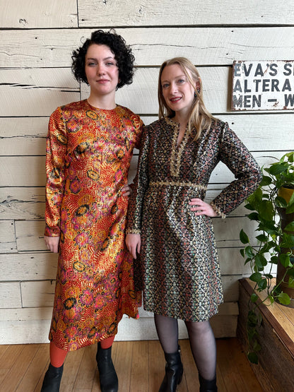 Late 1960s Christian Dior brocade dress