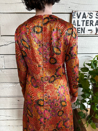 Late 1960s Christian Dior brocade dress