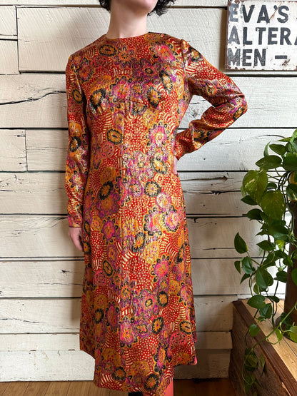 Late 1960s Christian Dior brocade dress