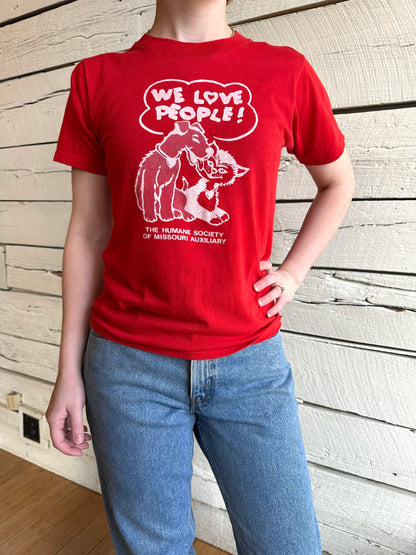 1980s Humane Society of Missouri t-shirt