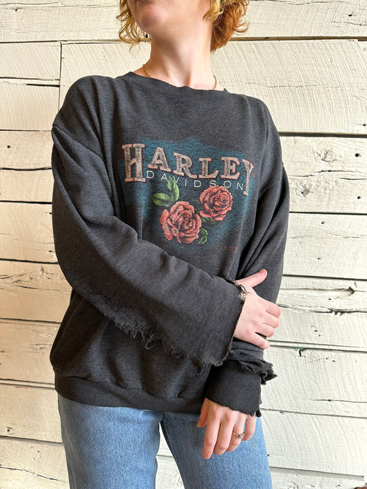 1992 Harley Davidson Effingham, IL rose sweatshirt